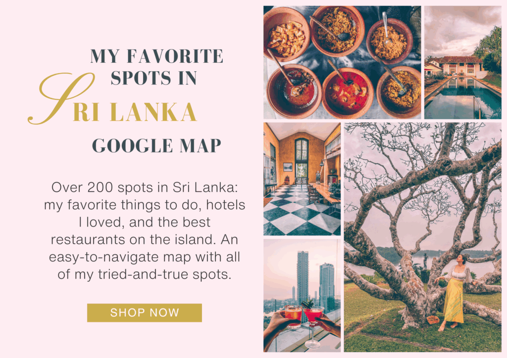 My Favorite Spots in Sri Lanka