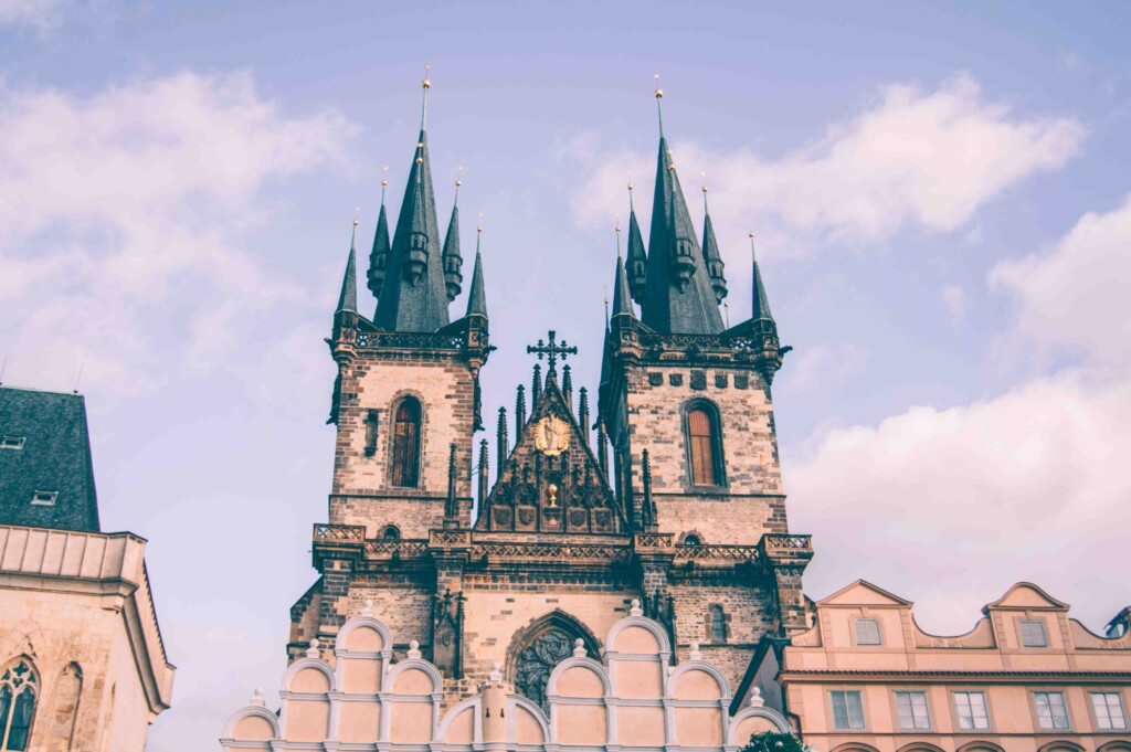 Church of Our Lady Before Týn is impressive to see when you are spending one day in Praque