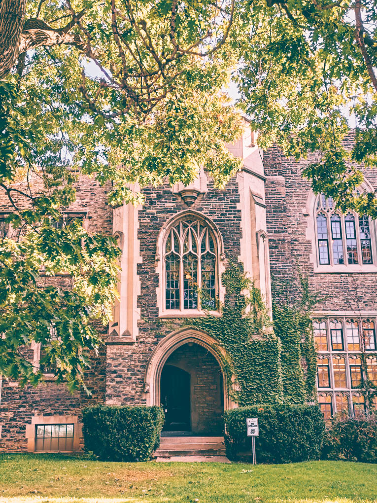 Emmanuel college library is a great place to see if you have a weekend in Toronto.
