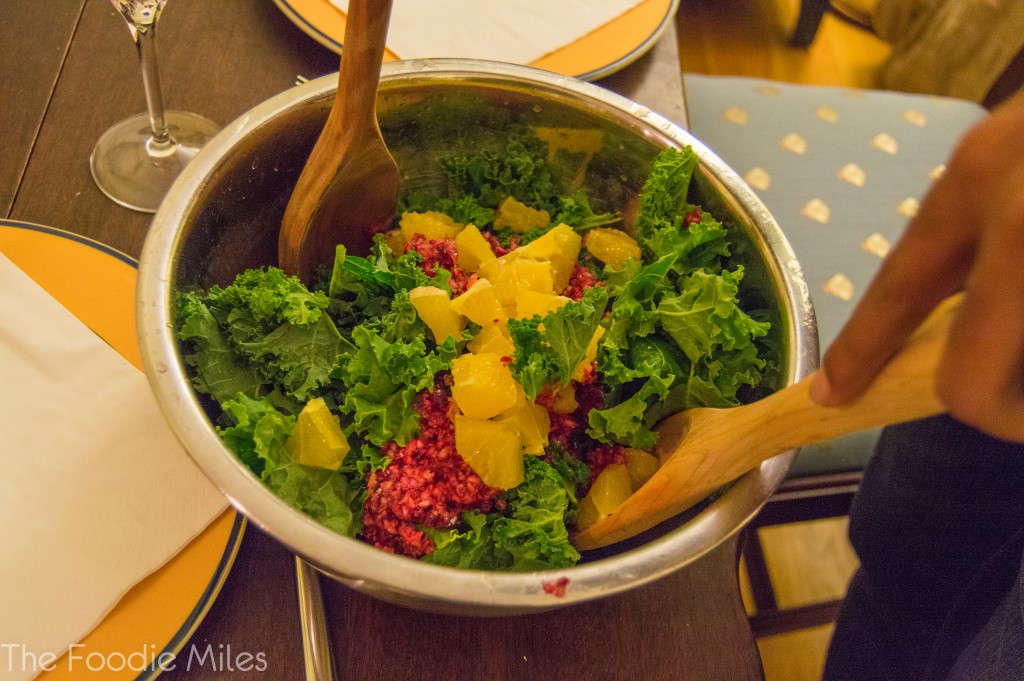 Kale Salad | thefoodiemiles.com