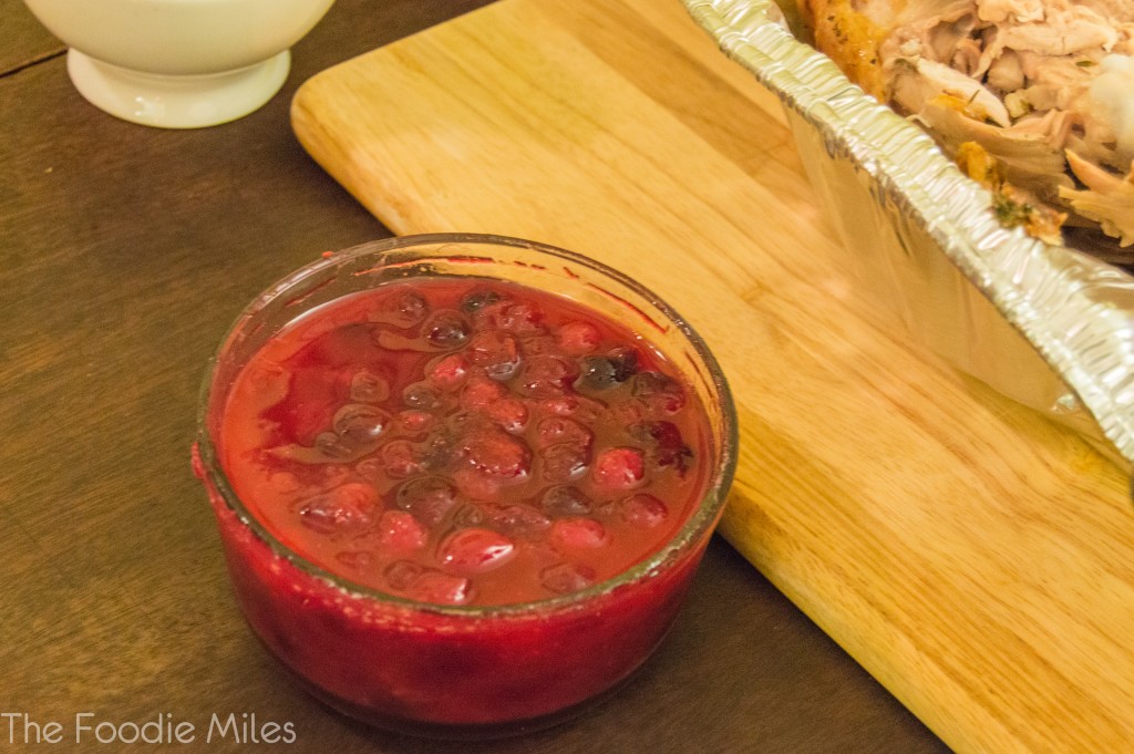 Cranberry sause | thefoodiemiles.com