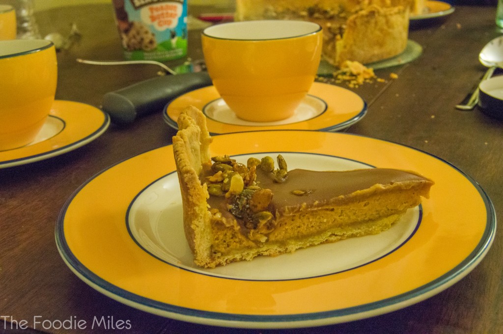 Pumpkin Caramel Pie | thefoodiemiles.com