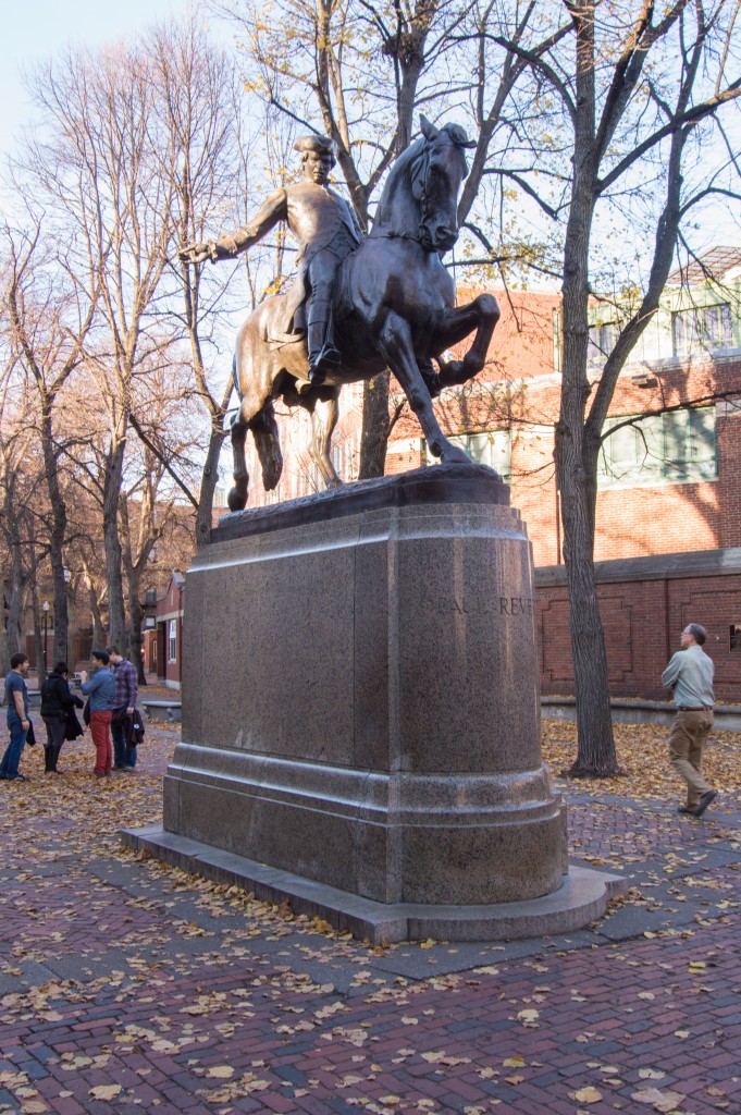 Paul Revere statue | thefoodiemiles.com