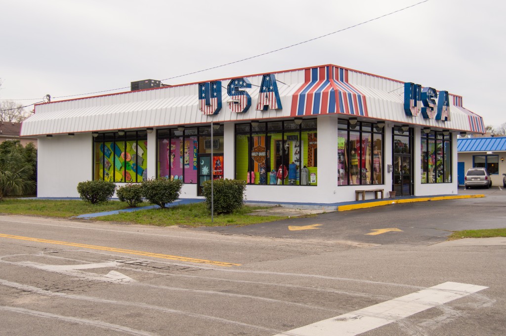 Beach wear store