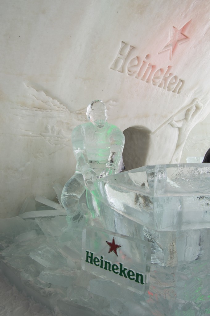 Heineken ice bar