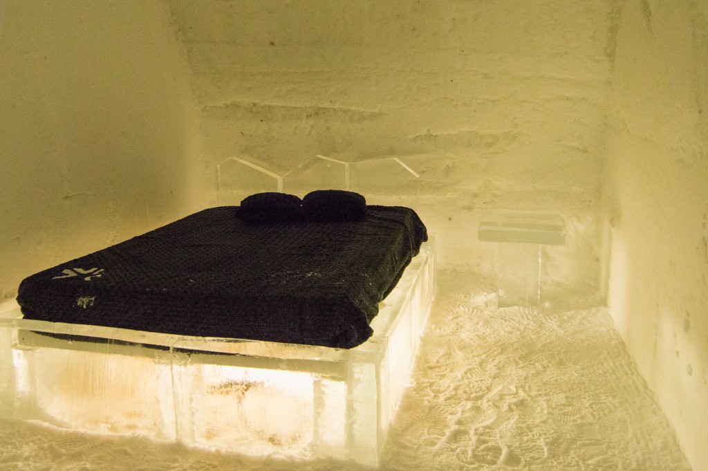 Standard room Ice Hotel Quebec