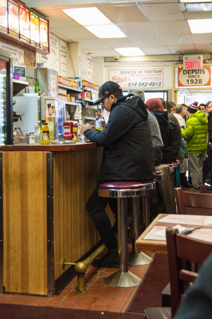 Schwartz's deli Montreal Canada