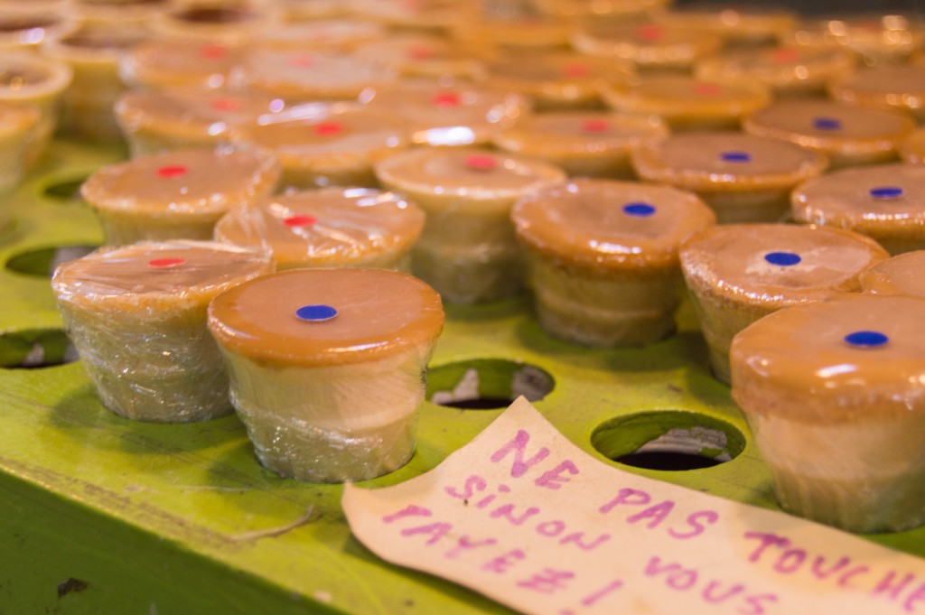 Maple sugar cones at Jean Talon Market