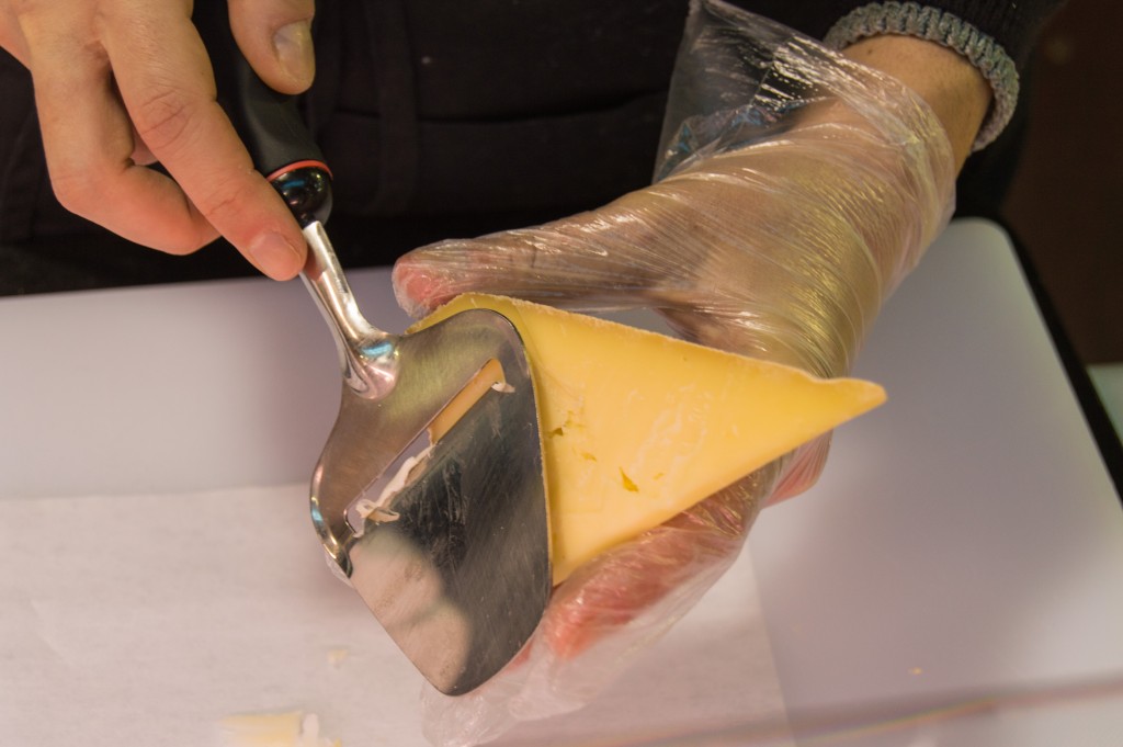 Cheese shop at Jean Talon Market Montreal