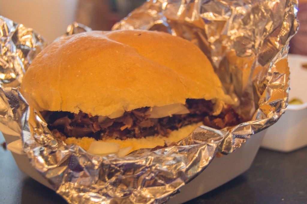 Brisket BBQ at Vermont deli