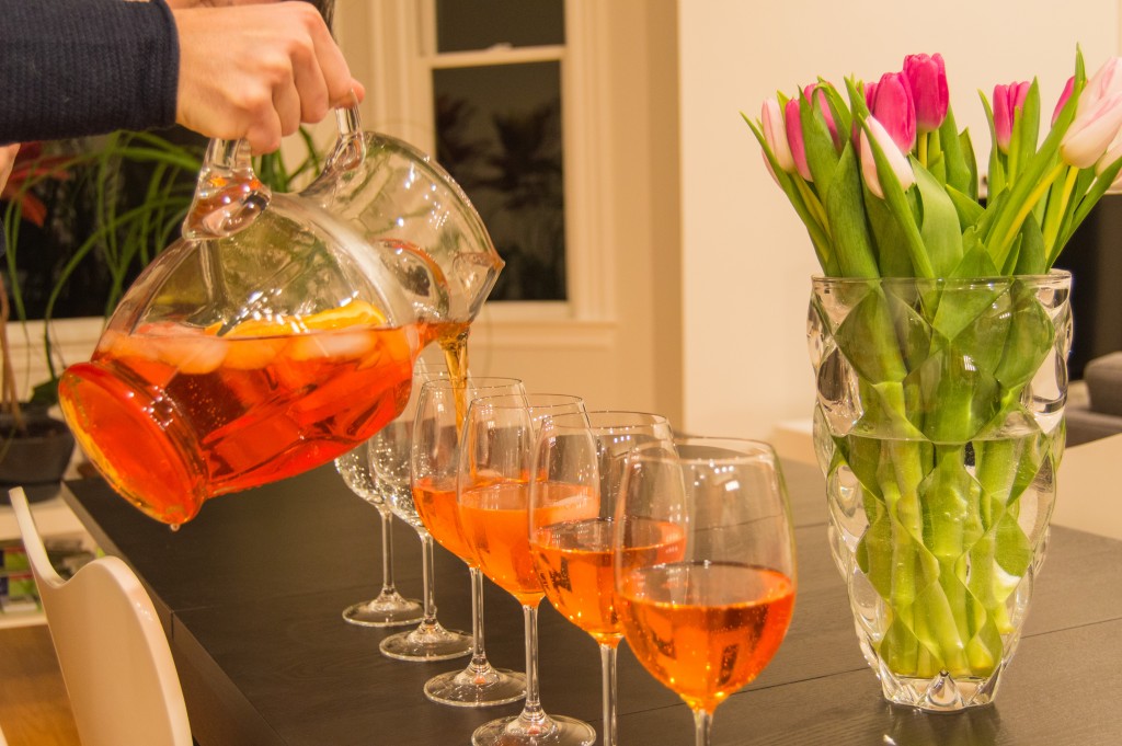 Aperol spritzer