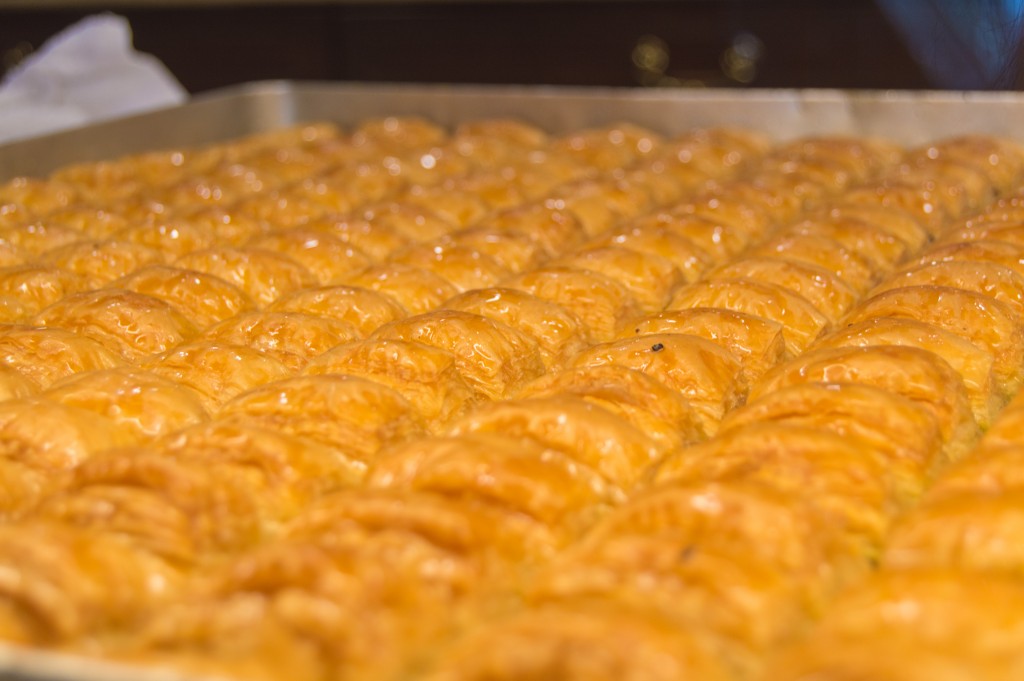 Gulluoglu baklava at Karakoy