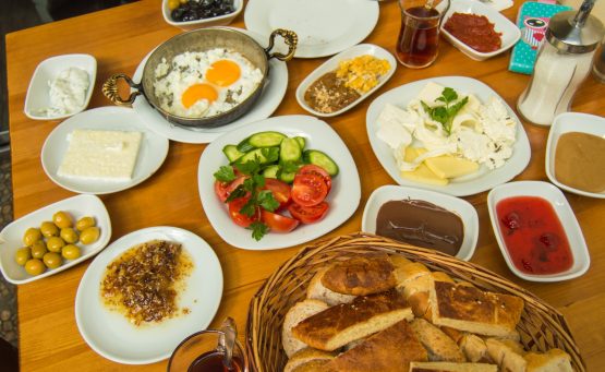Traditional Turkish breakfast