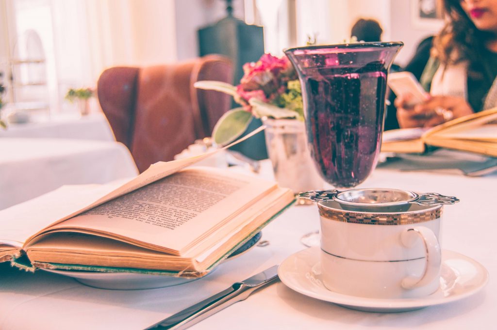 Afternoon tea at Boston Public Library