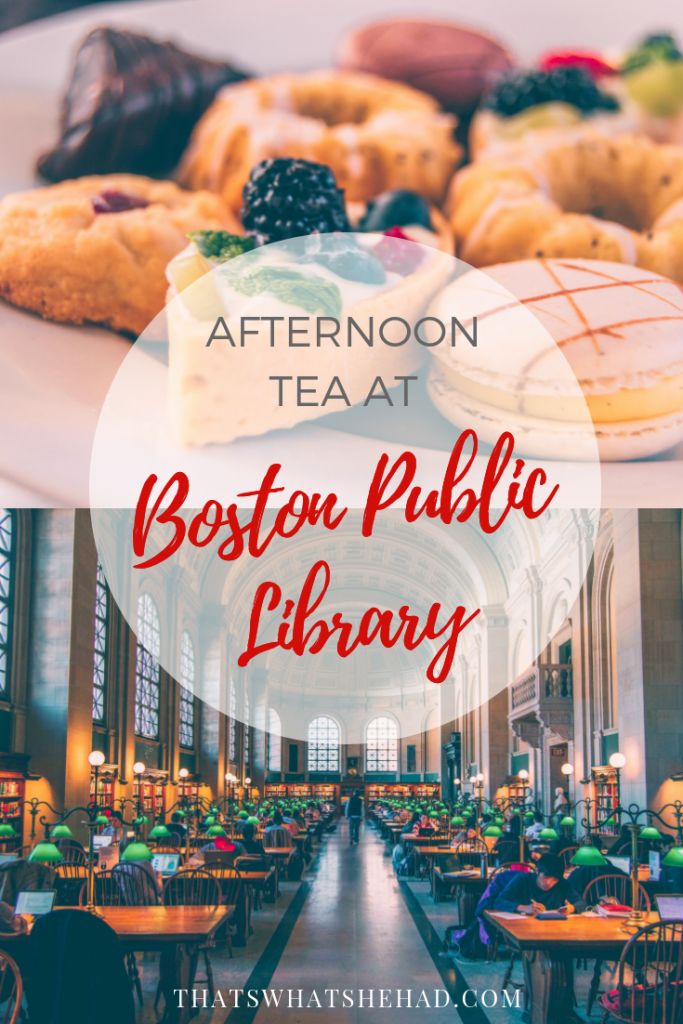 Why You Should Try Afternoon Tea At Boston Public Library