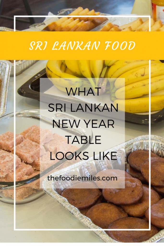 What Sri Lankan New Year Table Looks Like Thats What She Had