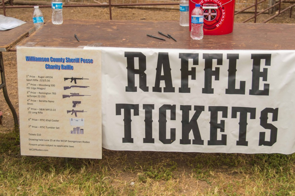 raffle for riffle at rodeo