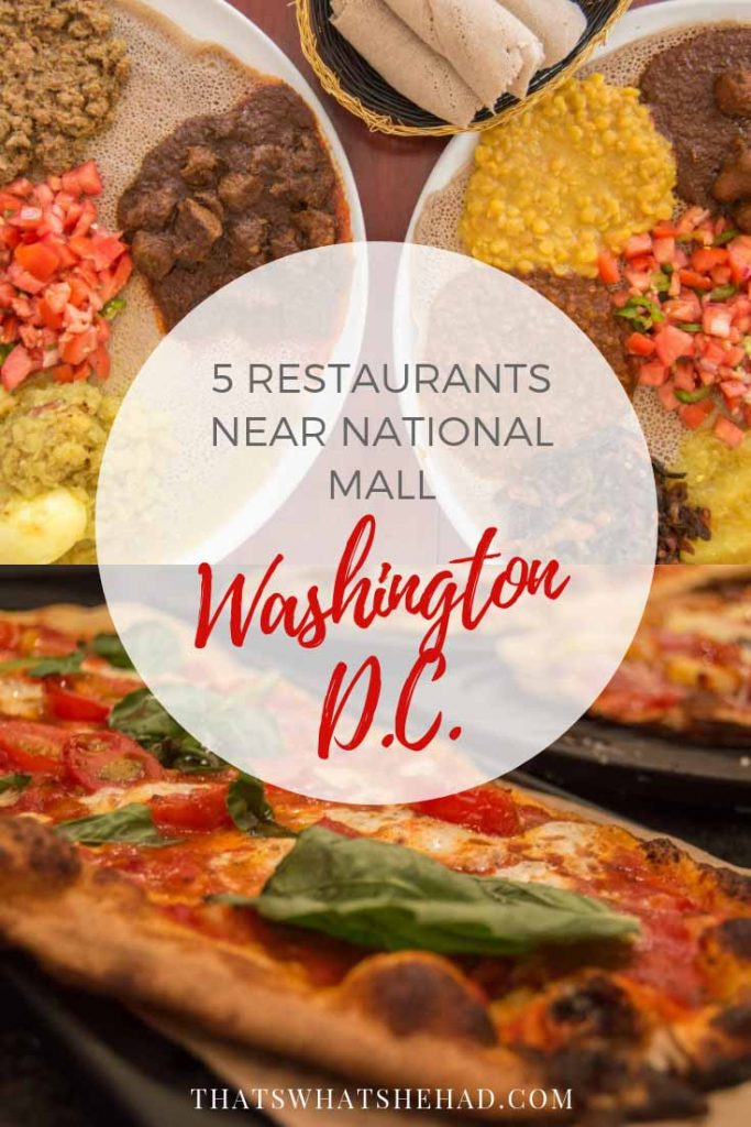 5 restaurants near National Mall that you should try on your visit to Washington D.C. #WashingtonDC #DC #NationalMall 