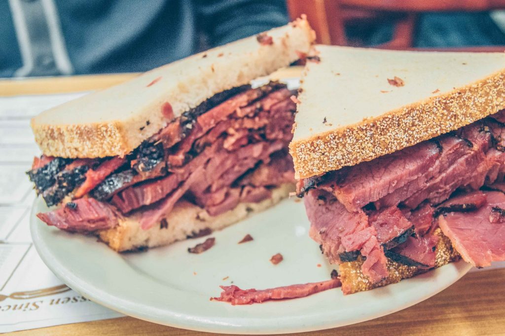 iconic NYC foods