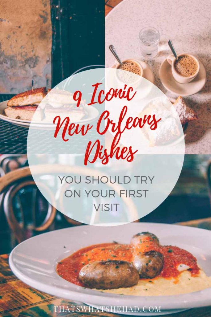 9 iconic New Orleans foods you must try on your first visit! #NOLA #NewOrleans #NOLAfood #NewOrleansFood