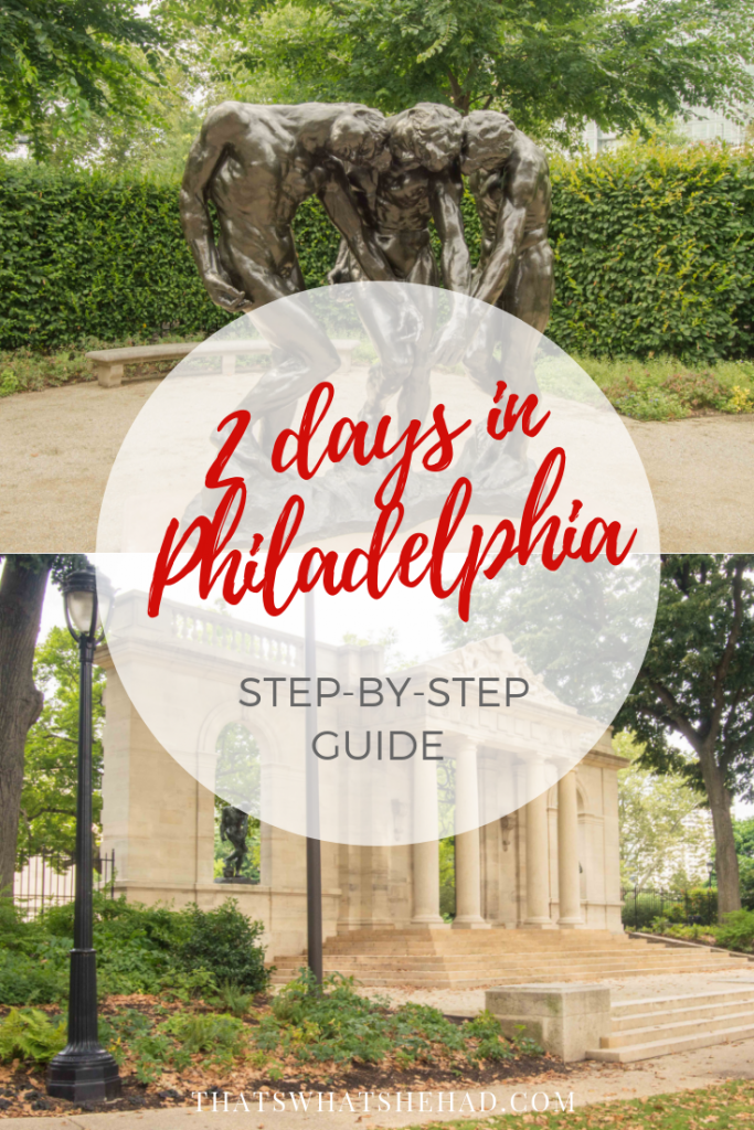 What to do in 2 days in Philadelphia: a step-by-step guide to the best things to do and delicious foods to eat! #Phialdelphia #PhiladelhiaGuide #Philly 