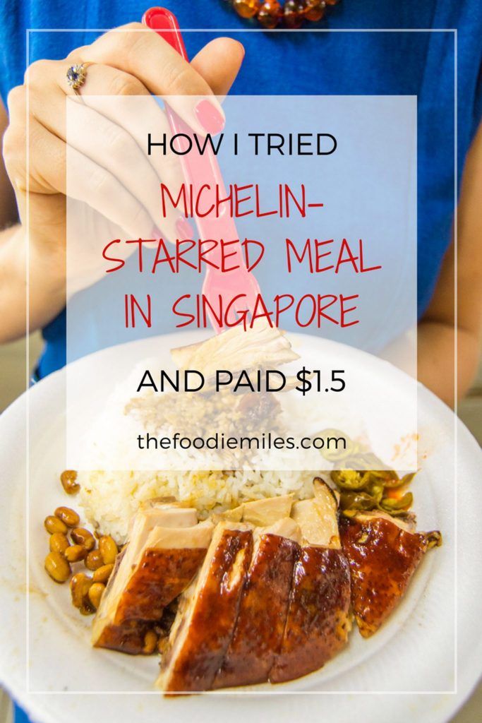 MICHELIN star meal singapore