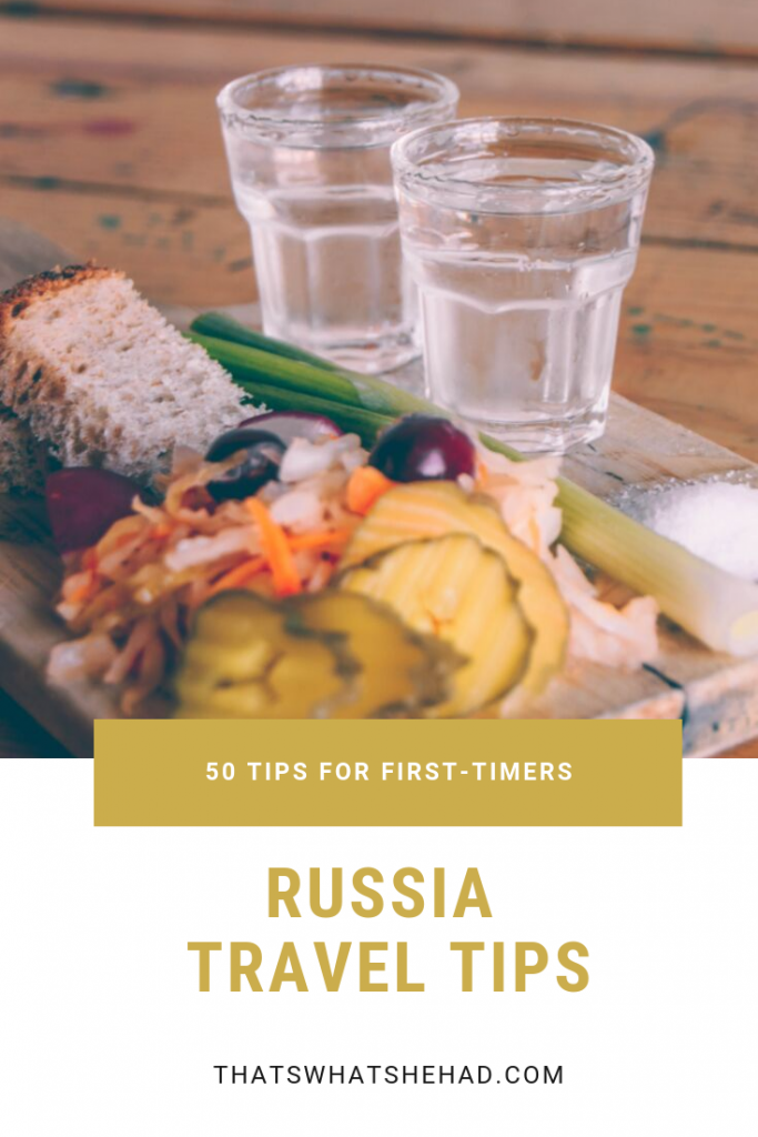 50 tips for traveling in Russia! Everything you need to know before your first visit written by a local! #Russia #Moscow #SaintPetersburg