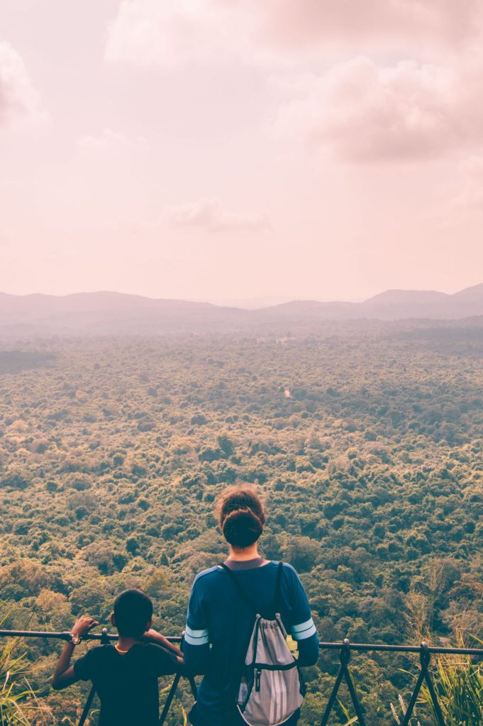 the view from sigiriya rock