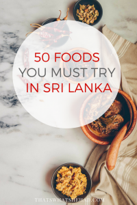 what to eat in sri lanka