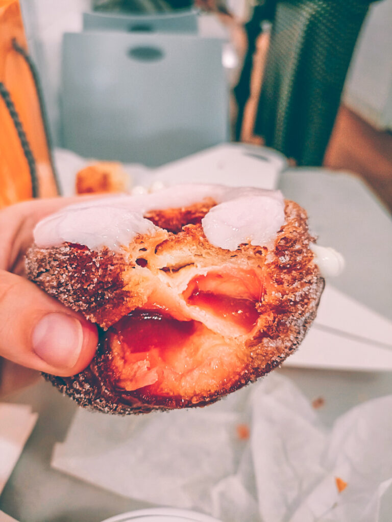 Cronut at Dominique Ansel's bakery