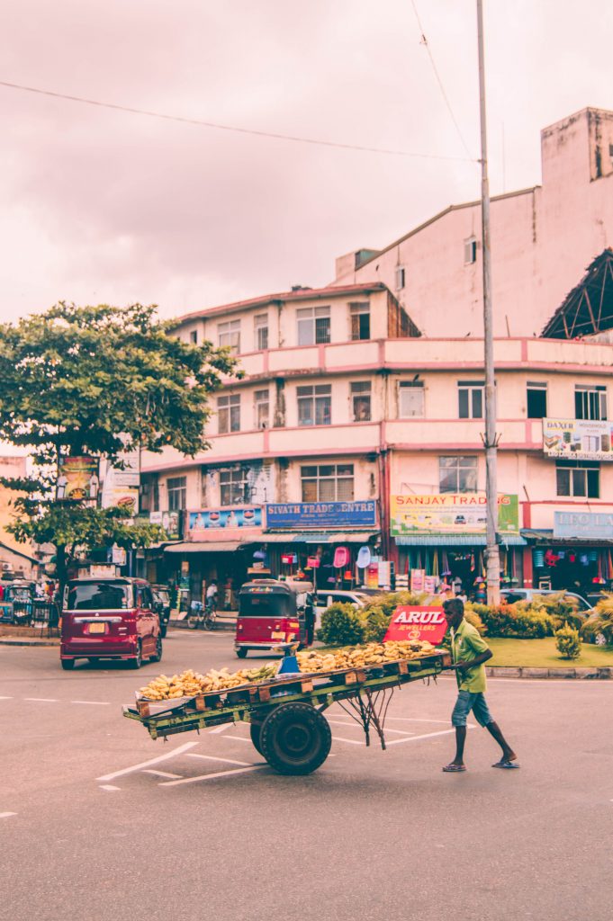 the streets of Pettah Market