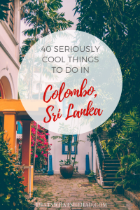 places to see in Colombo