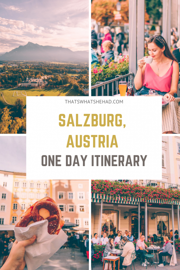 One day itinerary for Salzburg! Follow this guide to enjoy Salzburg at its best: most popular things to do and the best Austirian food along the way! #Salzburg #Austria #SalzburgAustria #SalzburgFood