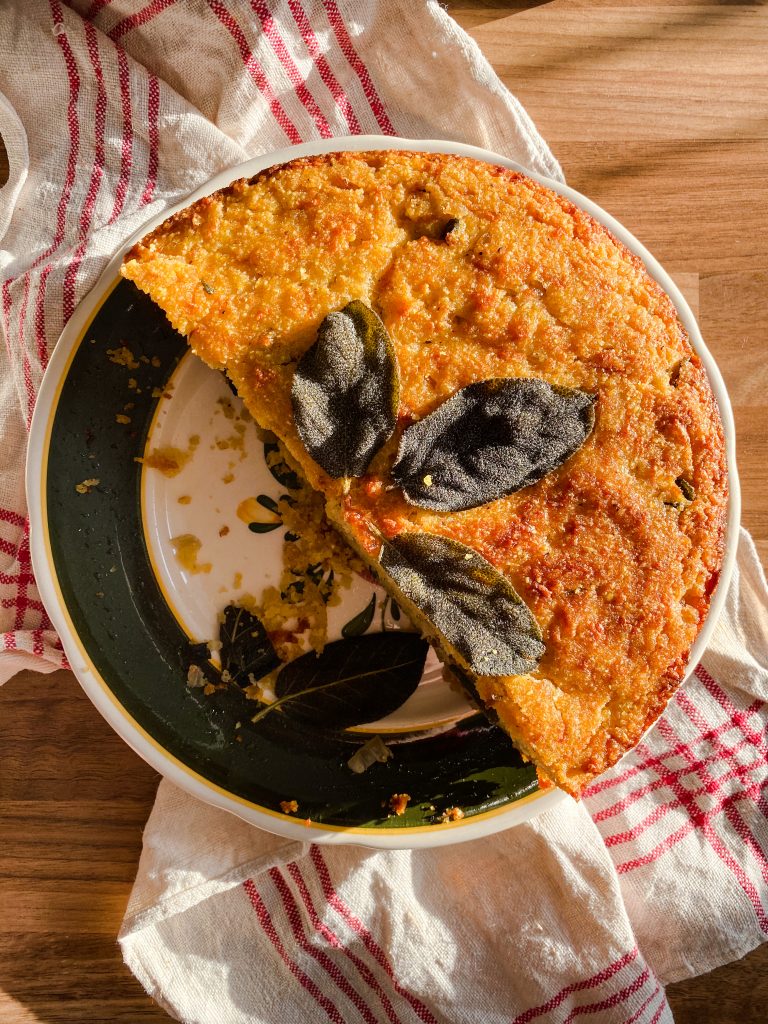 polenta-sage-cake