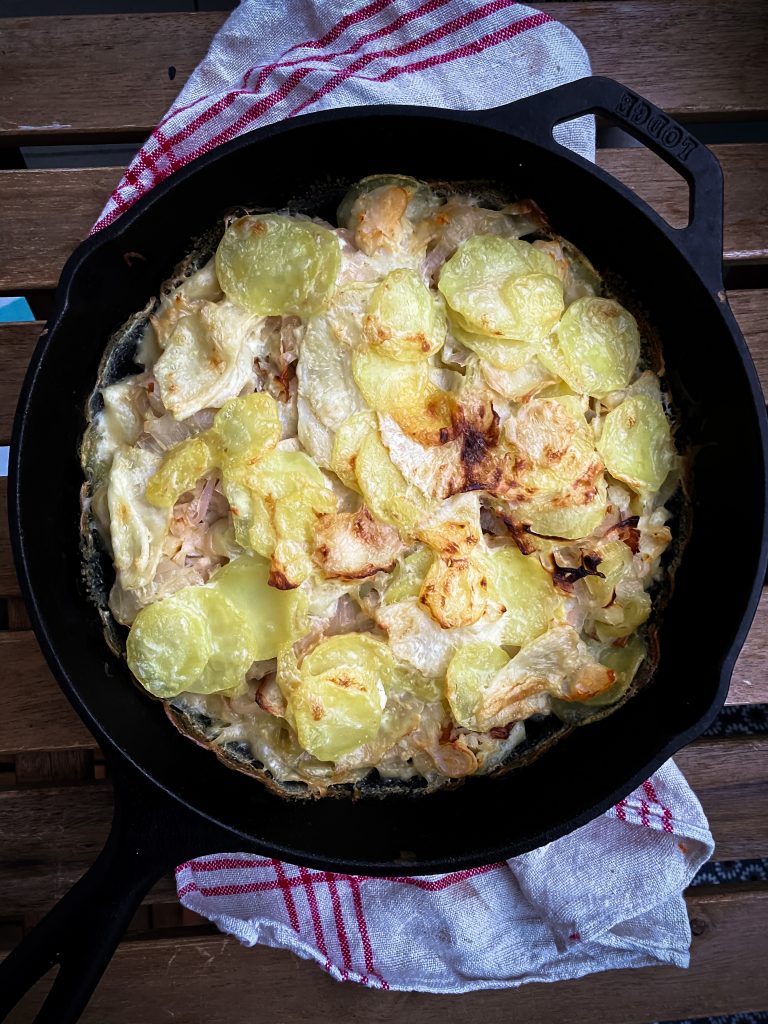 celeriac-halibut-gratin