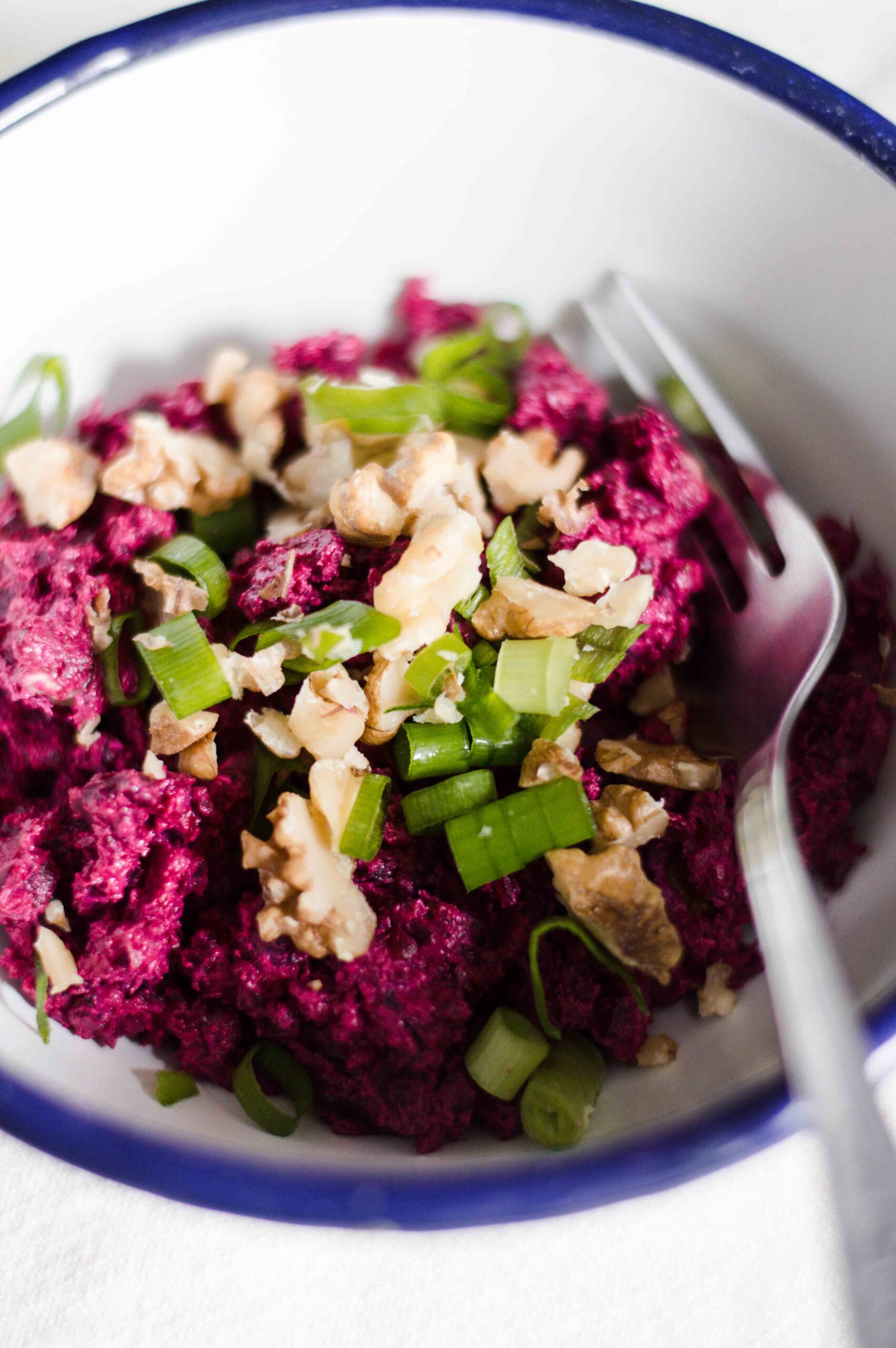 Russian Beet Salad With Tvorog and Walnuts | That’s What She Had