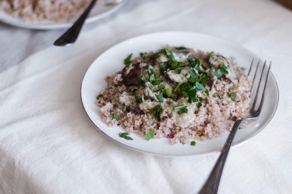 chicken-liver-sour-cream-sauce