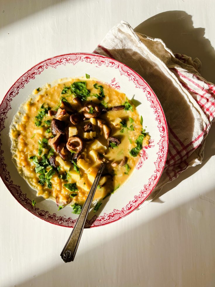 parsnip and lentil soup