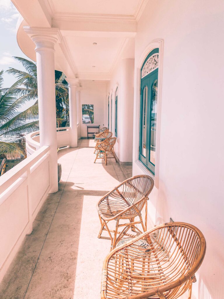 lighthouse ahangama balcony