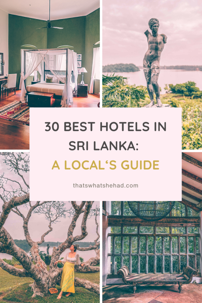 best hotels in sri lanka