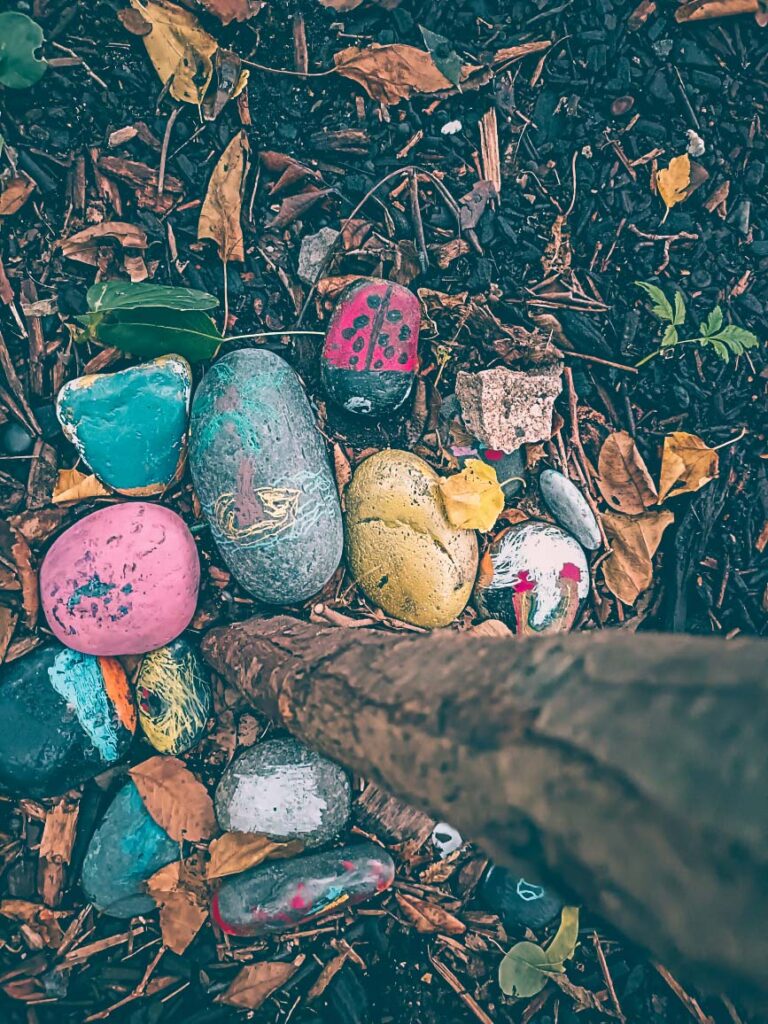 childrens-magical-garden-stone-painting