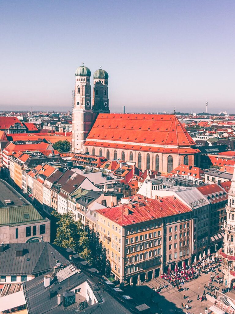 the view from St. Peter's Church