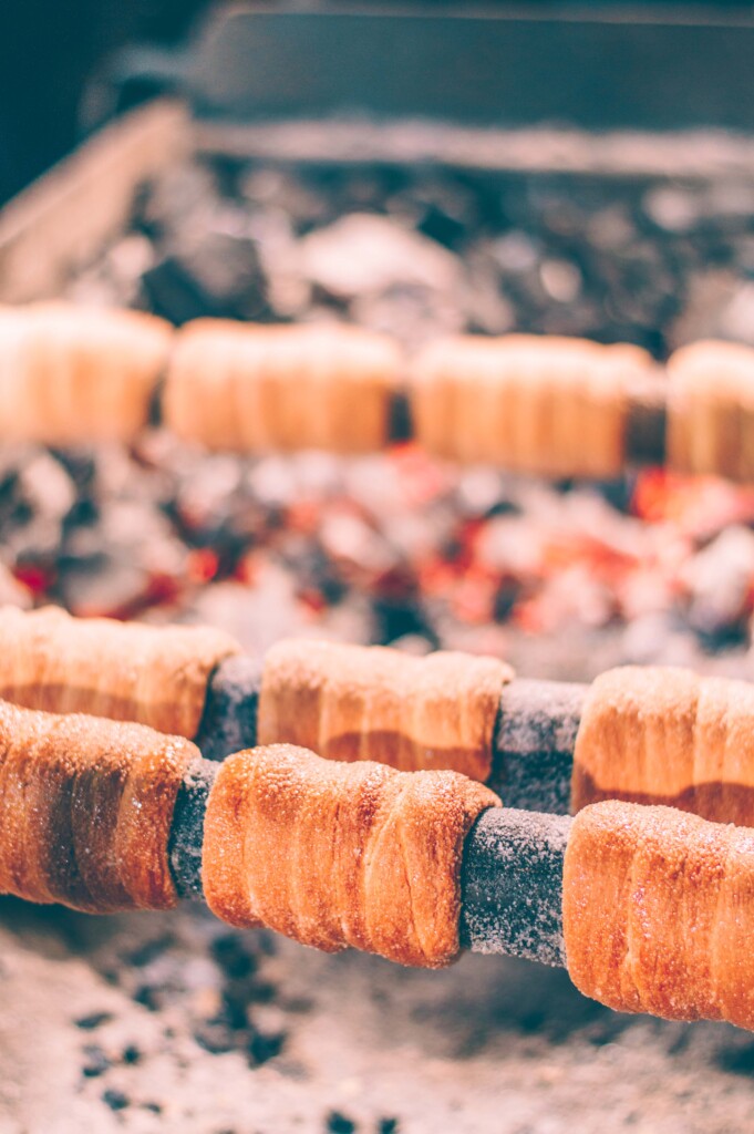 trdelnik in the making