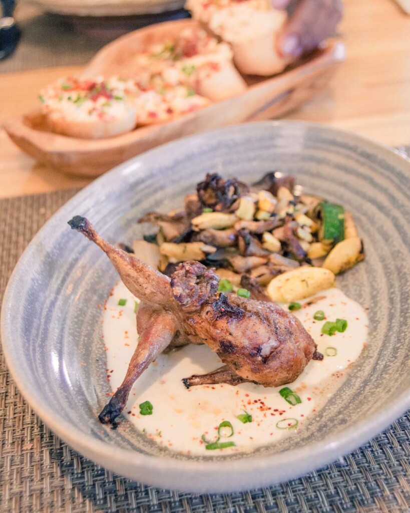 a meal at Husk Charleston North Carolina