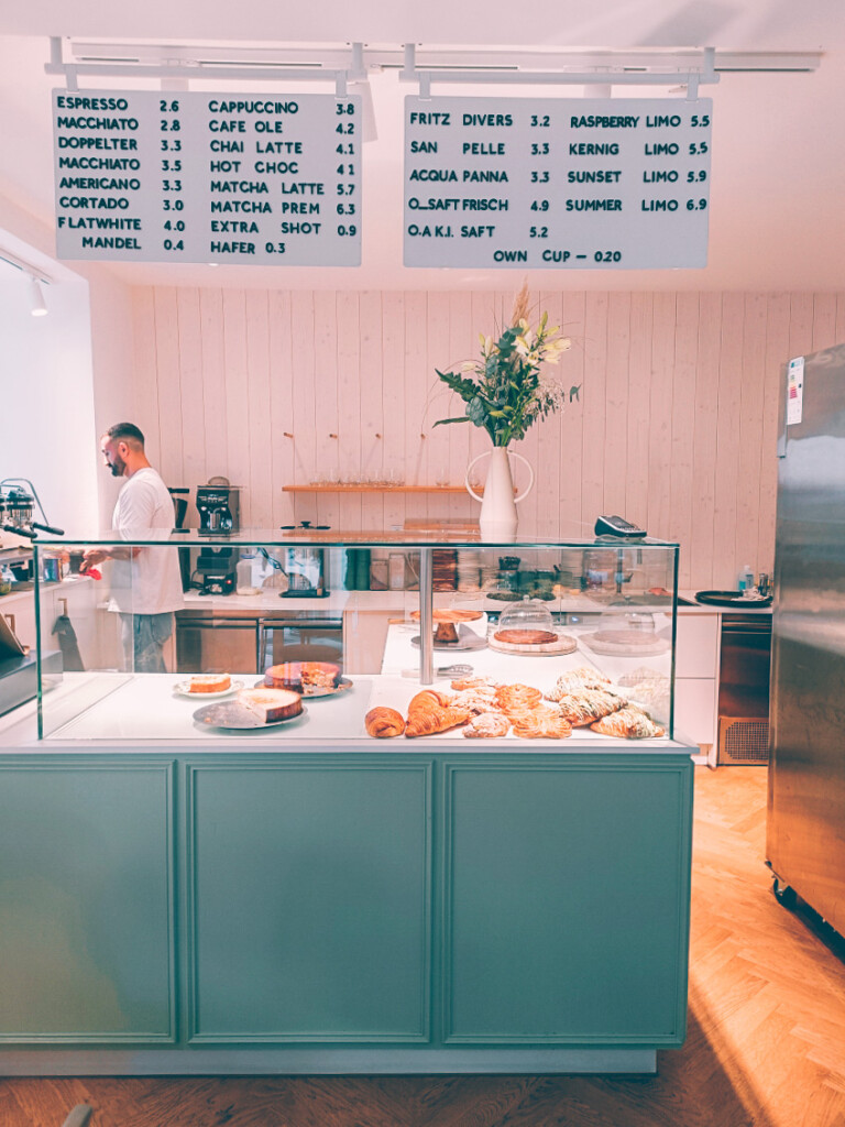 modern interior at Cafe Kernig