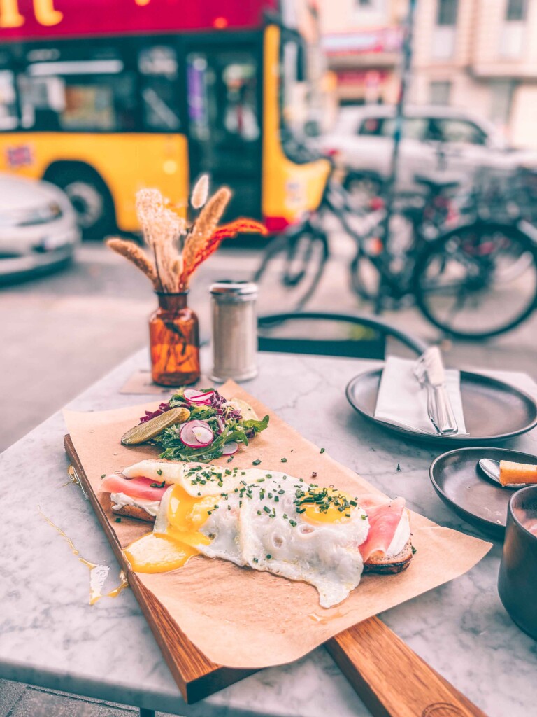 When looking for the best Breakfast in Hamburg this one at Mutterland caf&eacute; is a must try
