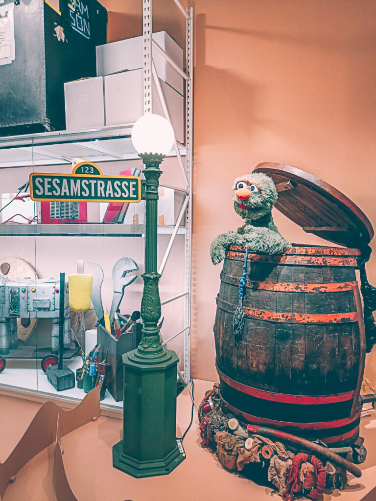 Exhibition of Sesamstrasse for kids at Museum f&uuml;r Kunst und Gewerbe