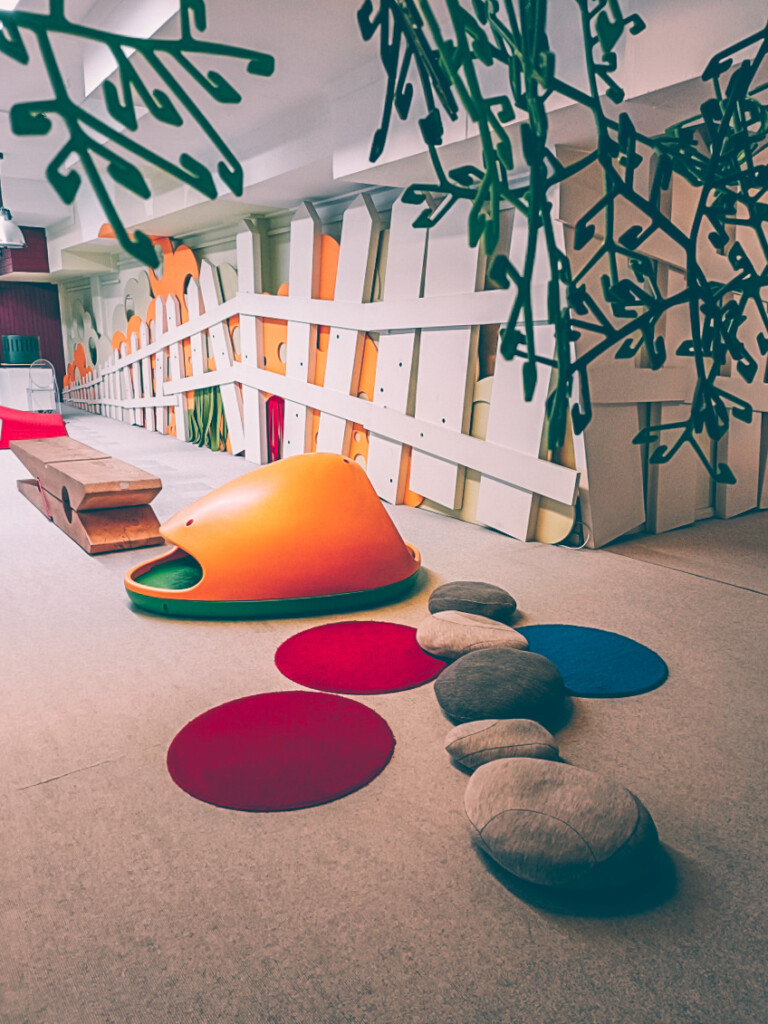 Amazing kids corner at Museum f&uuml;r Kunst und Gewerbe