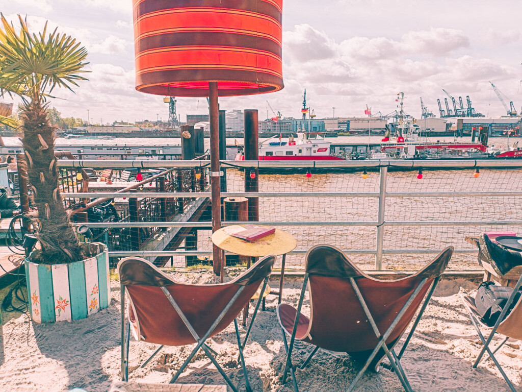 View of the harbor at Strand Pauli