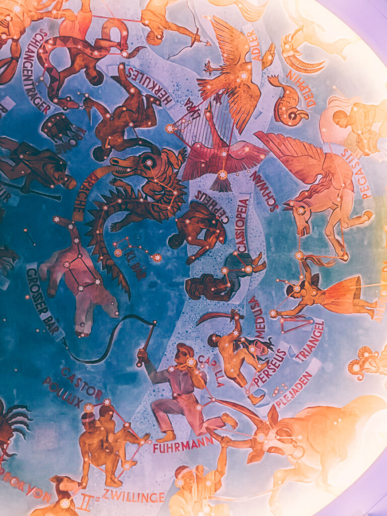 Planetarium Hamburg display of stars